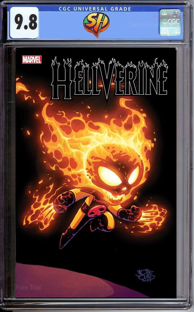 Hellvarine 1 Young Variant CGC 9.8 Pre-Sale