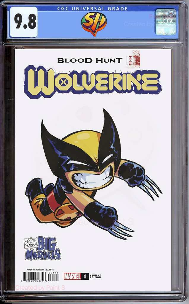 Wolverine Blood Hunt 1 Skottie Young Variant CGC 9.8 Pre-Sale