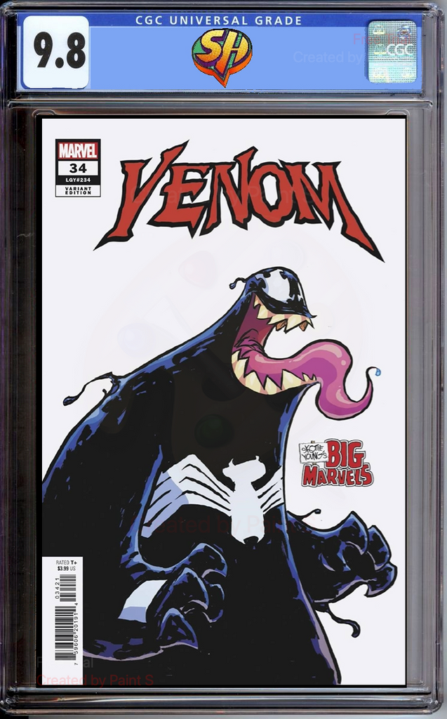 Venom 4 Cover Skottie Young Variant CGC 9.8 Pre-Sale