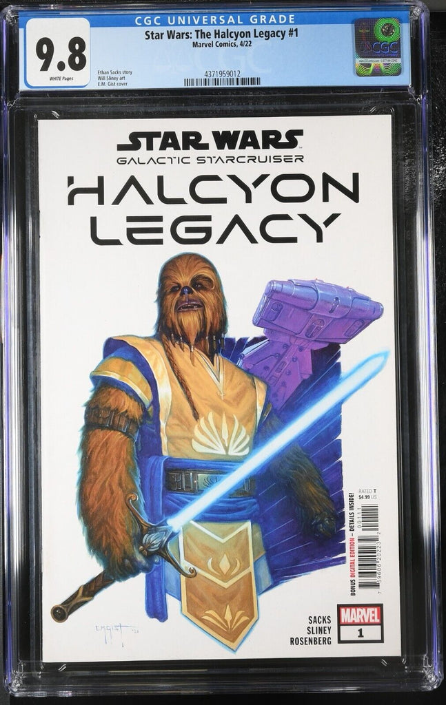 Star Wars Halcyon Legcay 1 Cover A CGC 9.8 Marvel Comics