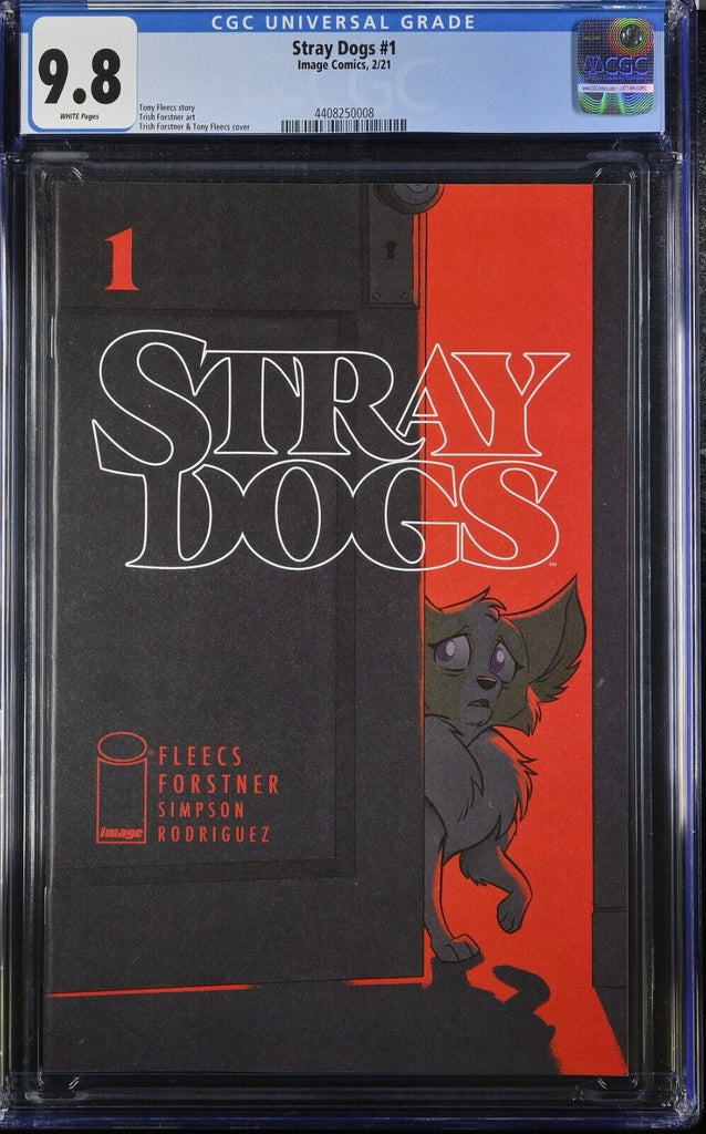Stray Dogs 1 Cover A CGC 9.8 Image Comics