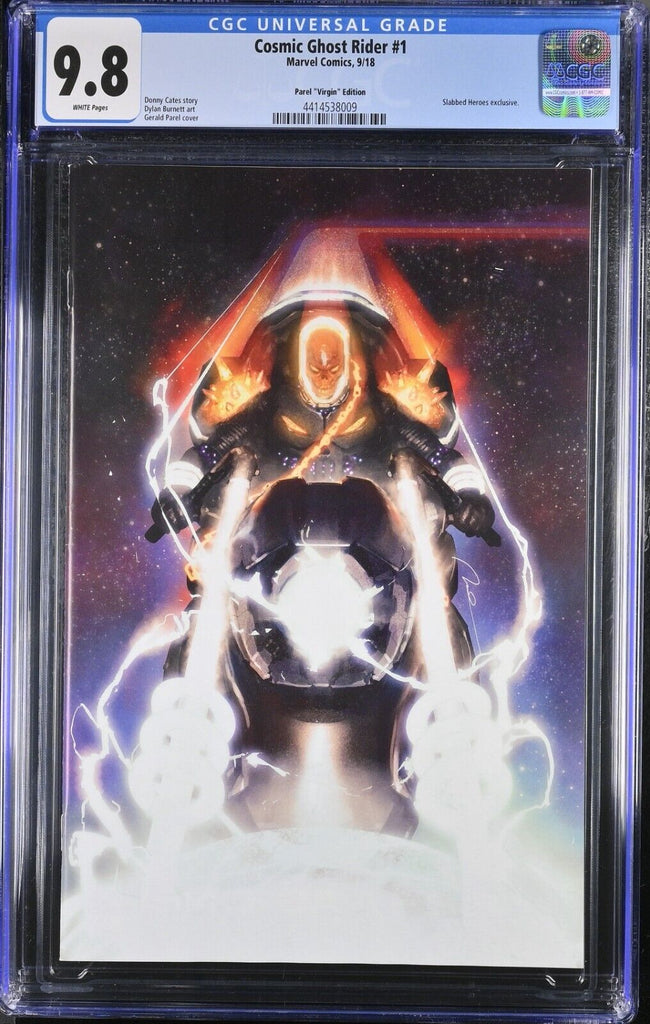 Cosmic Ghost Rider 1 Parel Virgin Variant CGC 9.8 Marvel Comics