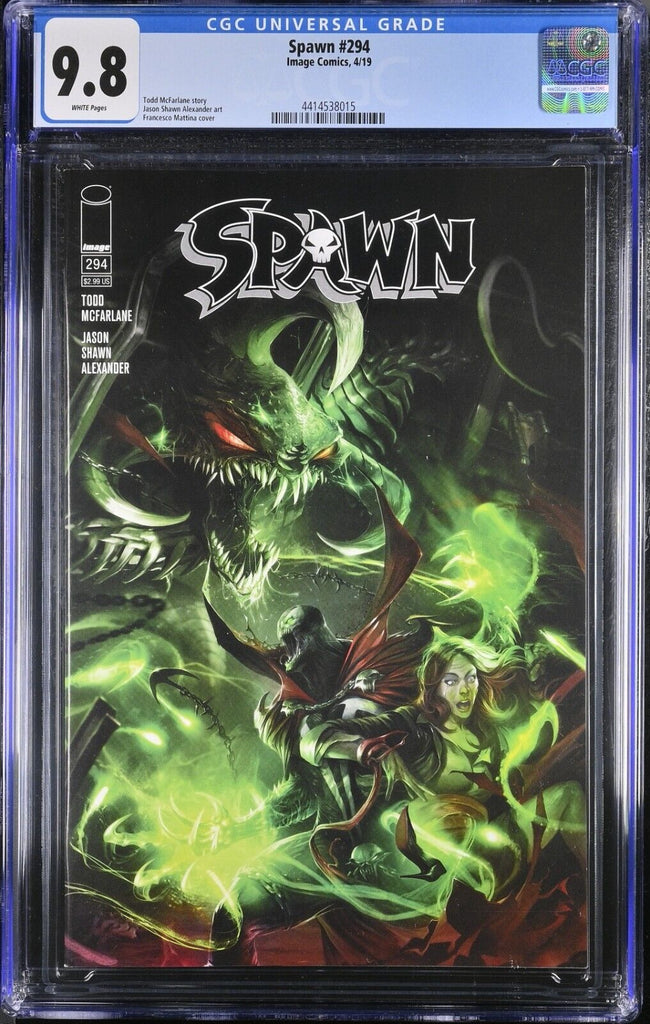 Spawn 294 Cover A CGC 9.8 Image