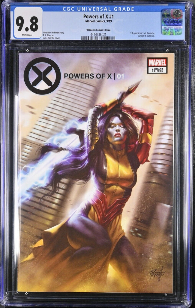 Powers of X 1 Parrillo Variant CGC 9.8 Marvel Comics