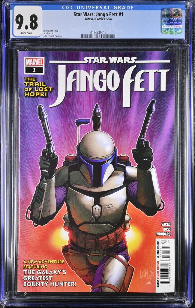 Star Wars Jango Fette 1 Cover A CGC 9.8