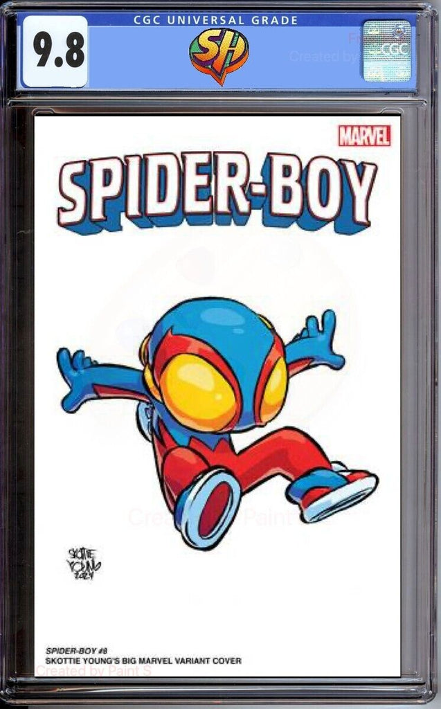 Spider-Boy 8 Young Variant CGC 9.8 Pre-Sale