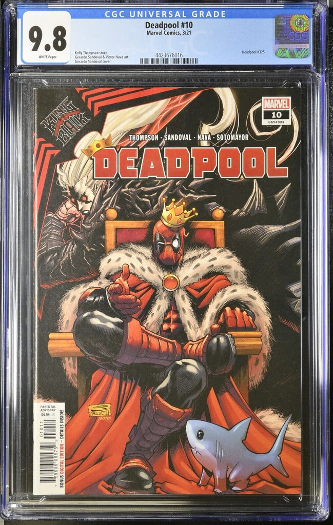 Deadpool 10 Cover A CGC 9.8 2021