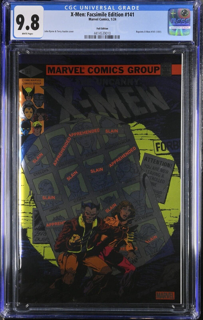 X-Men 141 Foil Facsimile Variant CGC 9.8