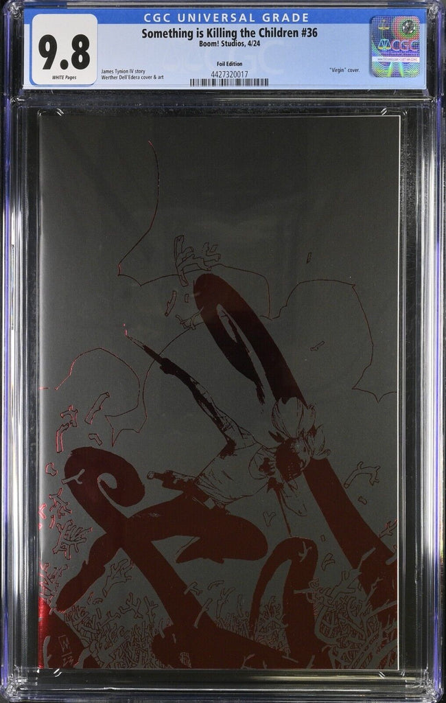 Someting is Killing the Children 36 1:75 Foil Variant CGC 9.8 Boom!