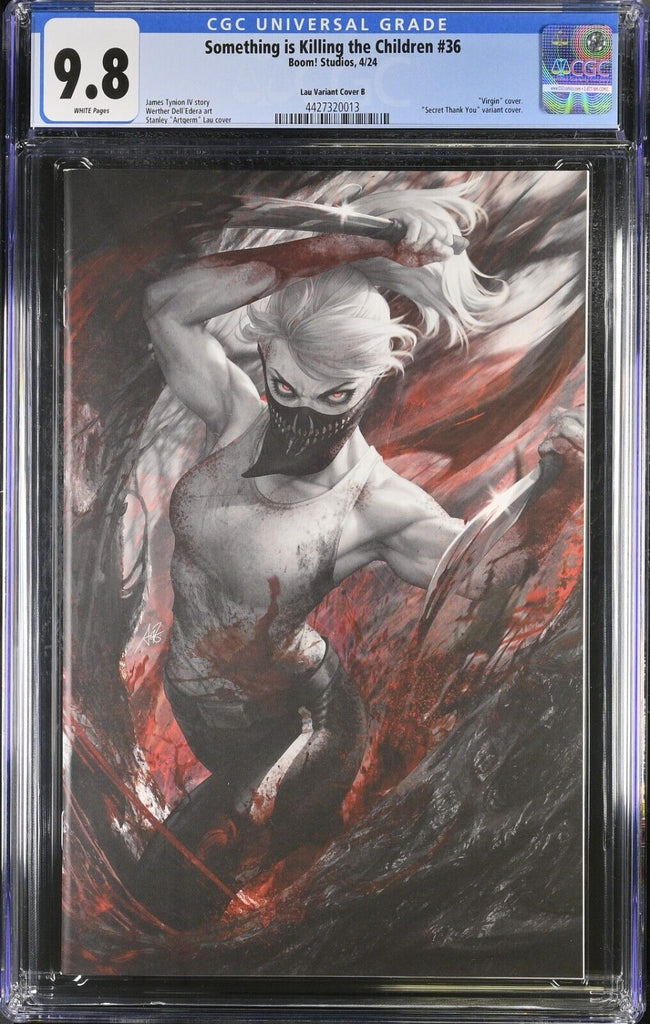 Someting is Killing the Children 36 Artgerm Thank You Variant CGC 9.8 Boom!