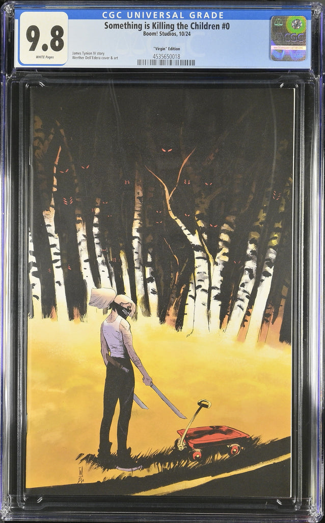 Something is Killing the Children 0 Thank You Virgin Variant CGC 9.8