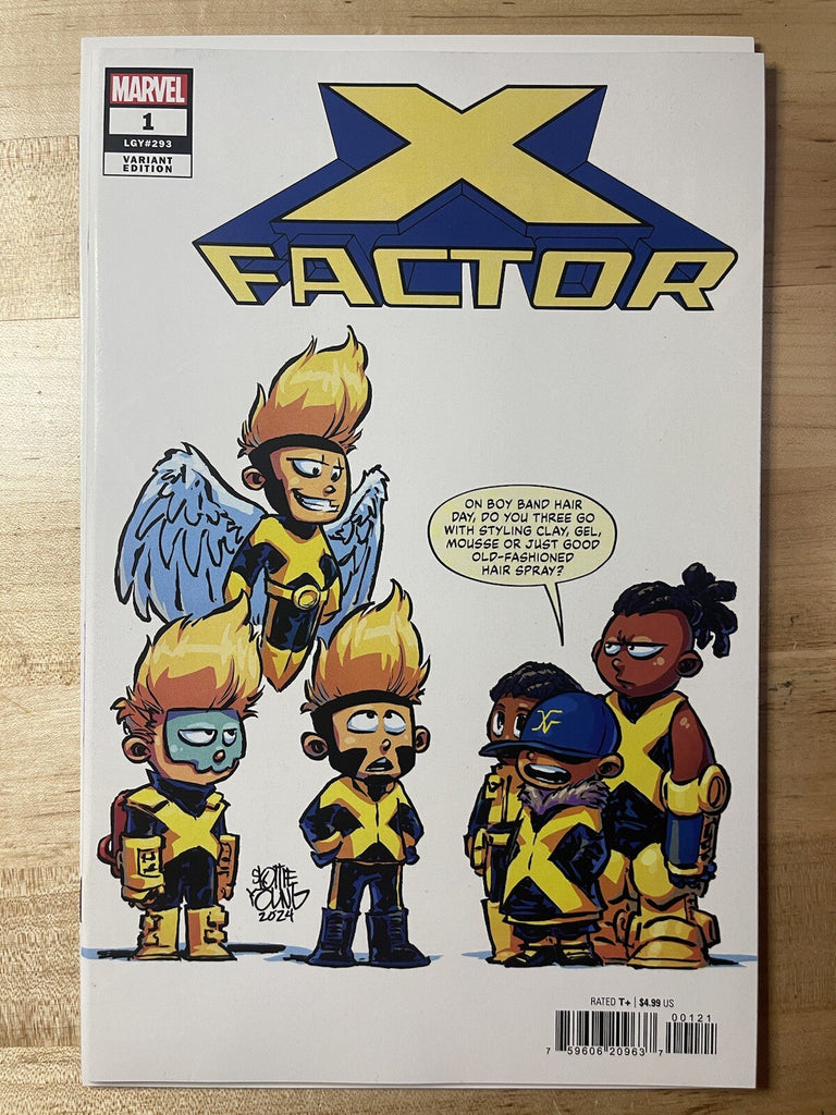 X-FACTOR 1 SKOTTIE YOUNG VARIANT MARVEL COMICS 2024