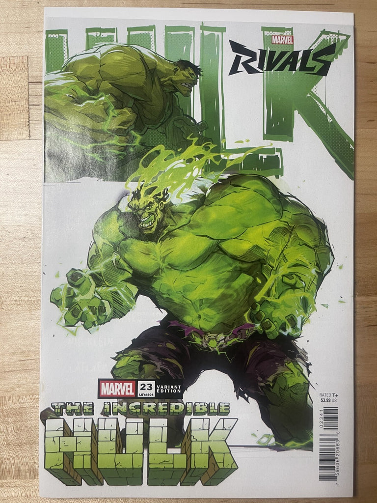 INCREDIBLE HULK 23 NETEASE RIVALS VARIANT MARVEL COMICS 2025