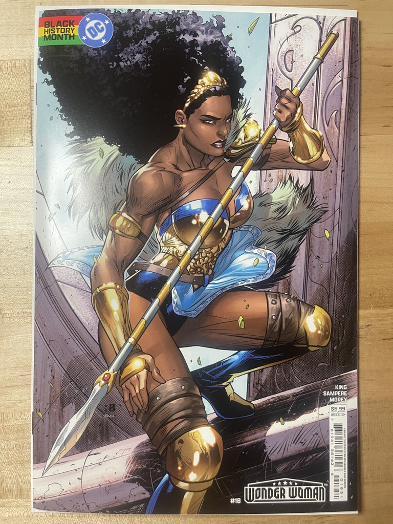 WONDER WOMAN 18 BENJAMIN VARIANT DC COMICS 2025