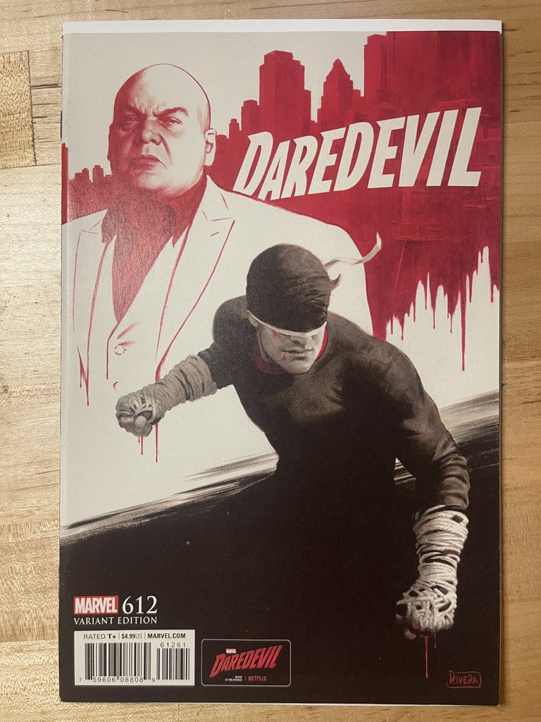 DAREDEVIL 612 RIVERA 1:10 VARIANT MARVEL COMCIS 2018