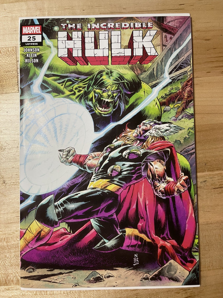 INCREDIBLE HULK 25 COVER A MARVEL COMICS 2025