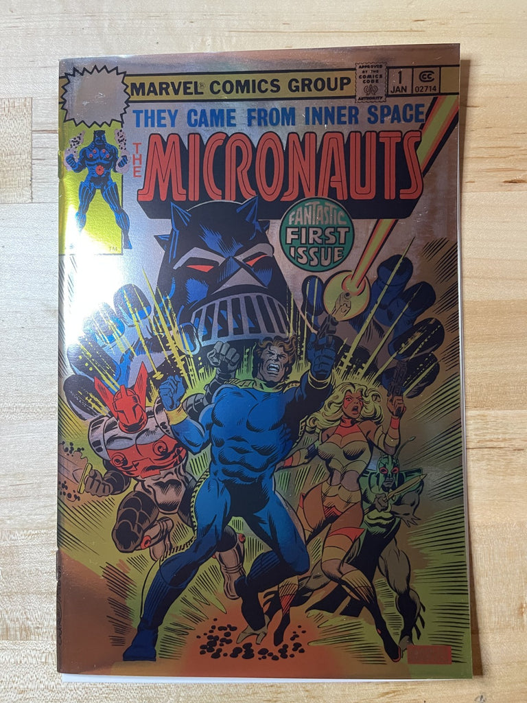 MICRONAUTS 1 FOIL FACSIMILE VARIANT MARVEL COMICS 2023