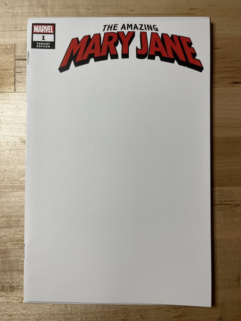 AMAZING MARY JANE 1 BLANK SKETCH VARIANT MARVEL COMICS 2022