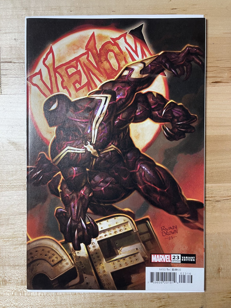 VENOM 23 RYAN BROWN 1:25 VARIANT MARVEL COMICS 2023