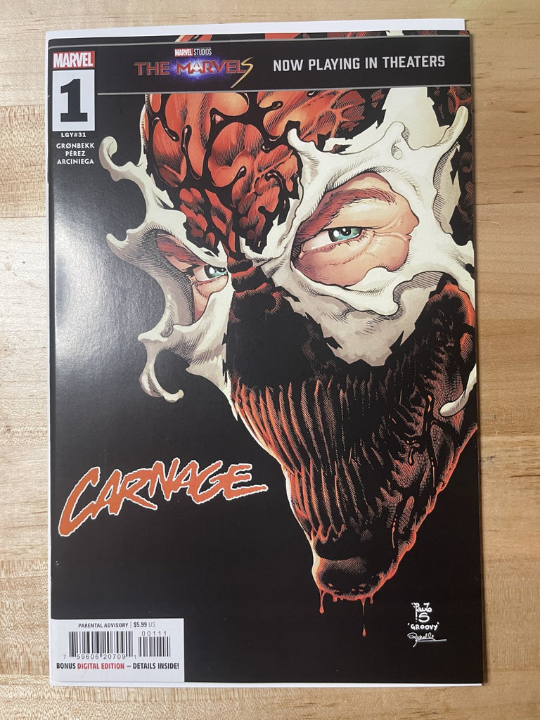 CARNAGE 1 COVER A SIQUIERA MARVEL COMICS 2023