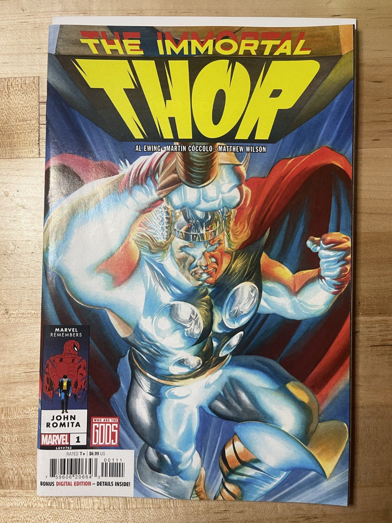 IMMORTAL THOR 1 COVER A ALEX ROSS MARVEL COMICS 2023