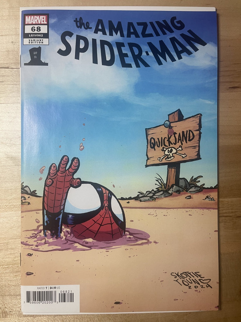 AMAZING SPIDER-MAN #68 MARVEL 2025 SKOTTIE YOUNG VARIANT