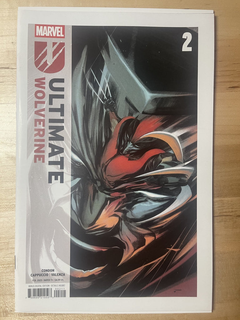 ULTIMATE WOLVERINE 2 COVER A CAPPUCCIO MARVEL COMICS 2025