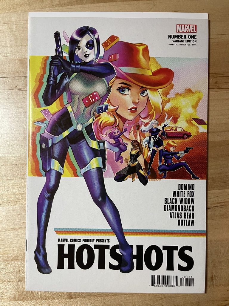 DOMINO HOTSHOTS 1 RIAN GONZALES 1:25 VARIANT MARVEL COMICS 2019