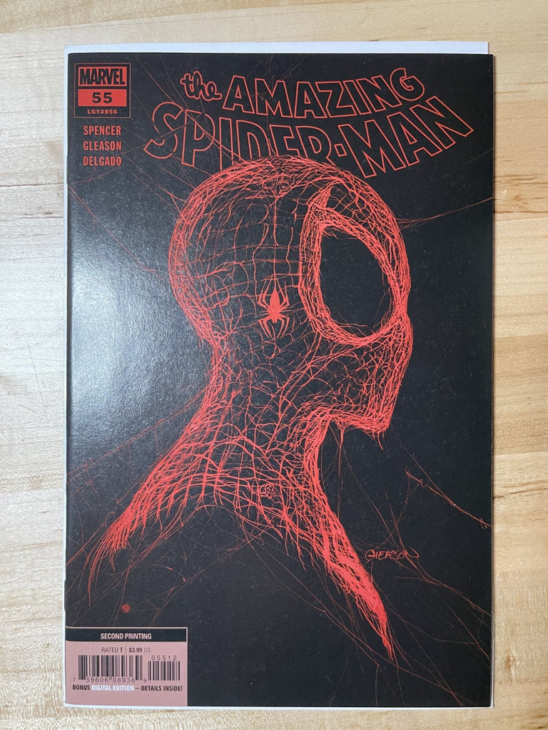 AMAZING SPIDER-MAN 55 GLEASON SECOND PRINT VARIANT MARVEL COMICS