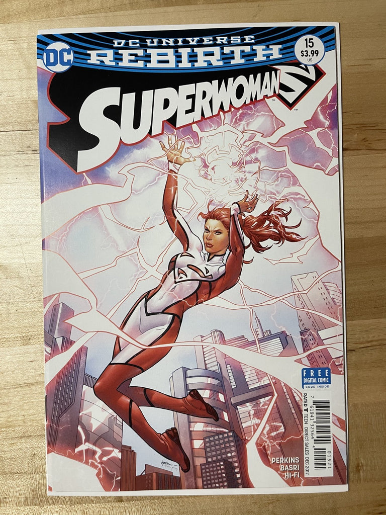 SUPERWOMAN 15 LUPACCHINO VARIANT DC COMICS 2017