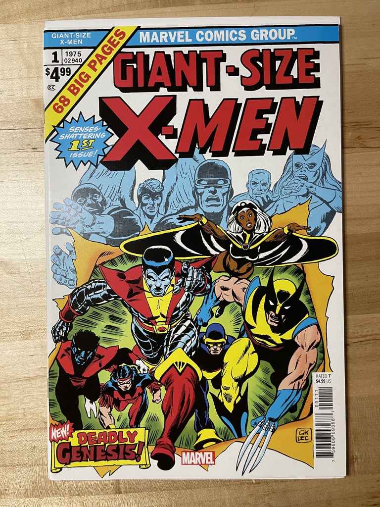GIANT-SIZE X-MEN 1 FACSIMILE VARIANT MARVEL COMICS 2019