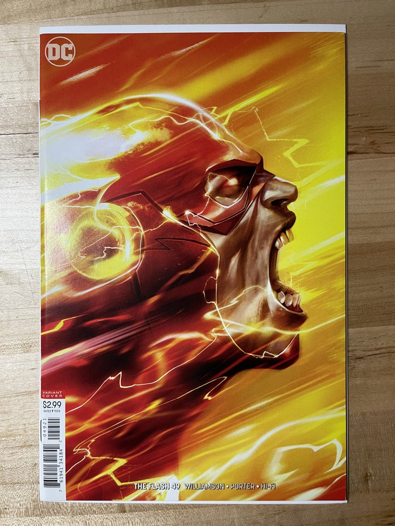 THE FLASH 9 FRANCESCO MATTINA VARIANT DC COMICS 2016