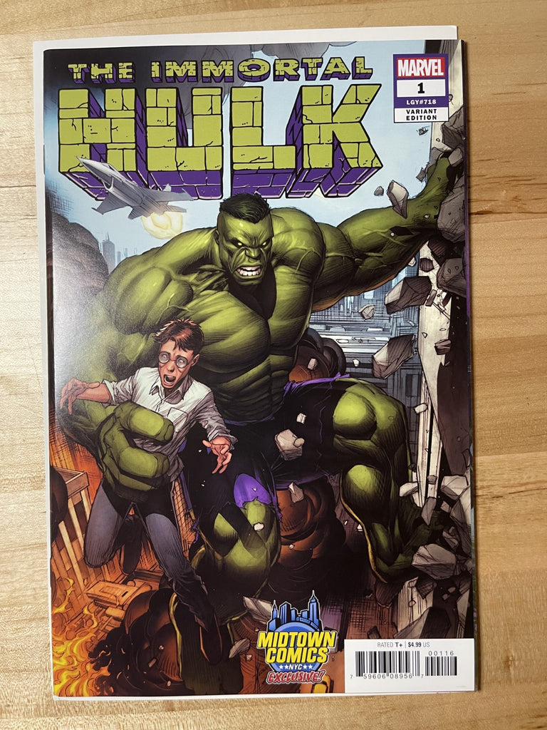 IMMORTAL HULK 1 MIDTOWN COMICS DALE KEOWN VARIANT 2018