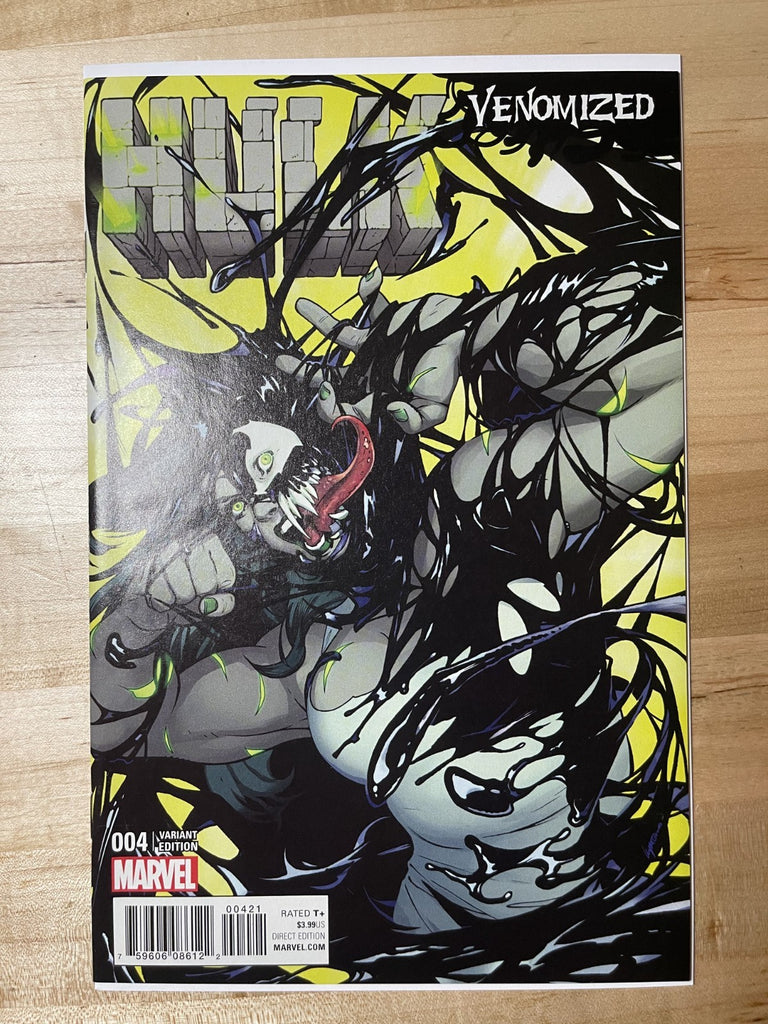 HULK 4 LUPACCHINO VENOMIZED VARIANT MARVEL COMICS 2017