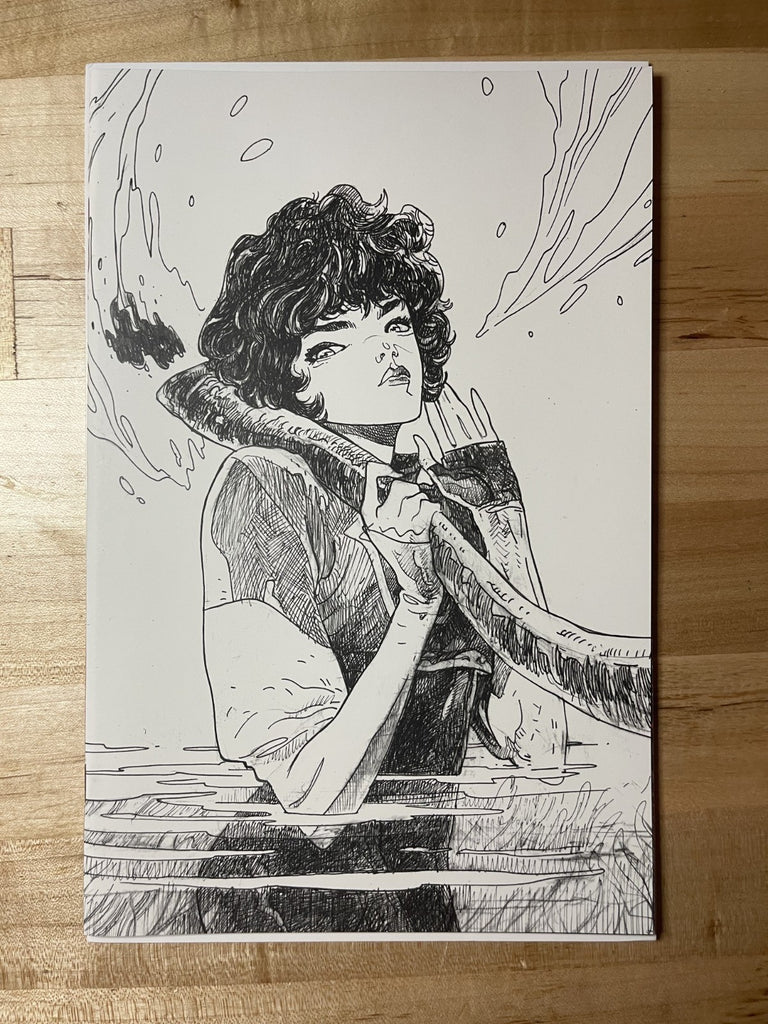 GRIM #5 1:50 ANDRADE VIRGIN SKETCH VARIANT BOOM! STUDIOS 2022