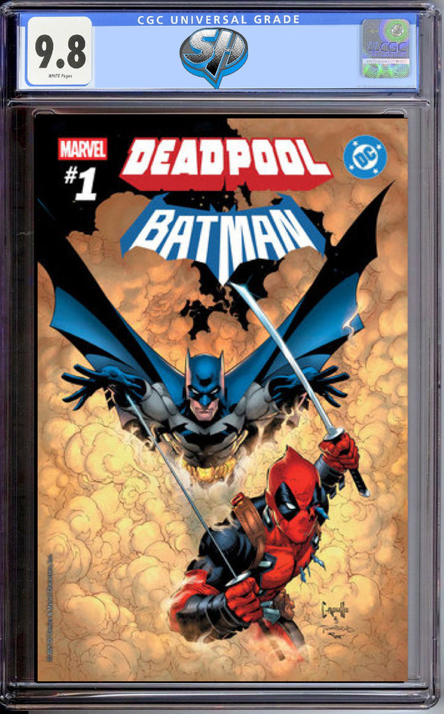 DEADPOOL BATMAN 1 COVER A GREG CAPULLO  CGC 9.8 Pre-Sale