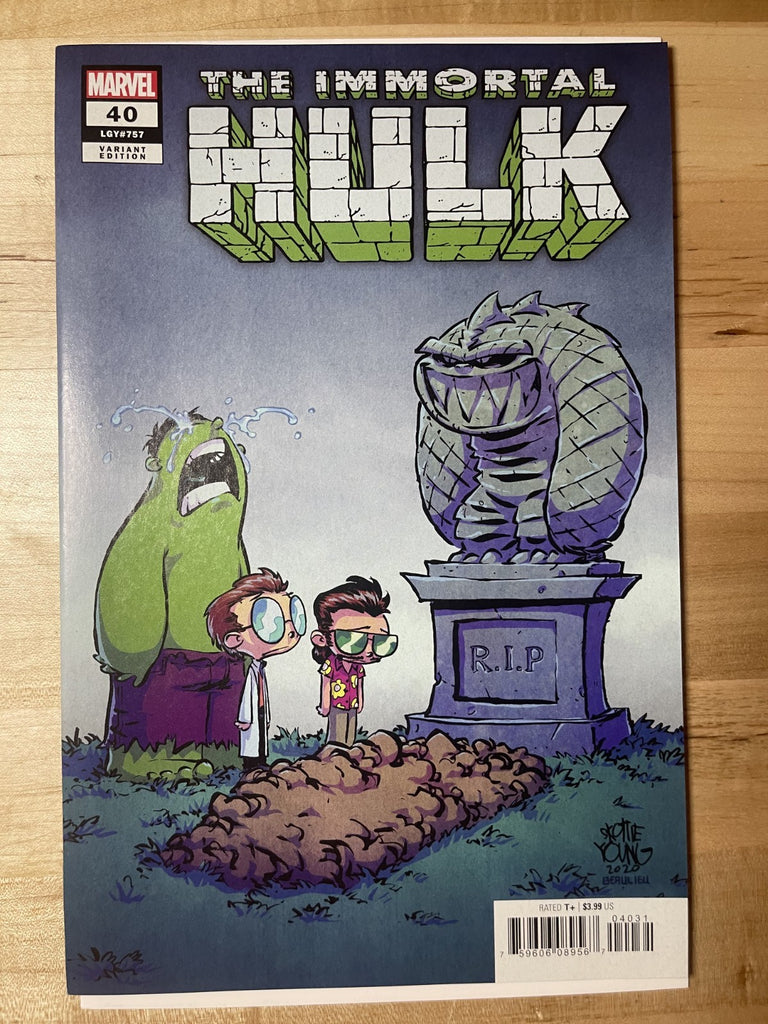 IMMORTAL HULK 40 SKOTTIE YOUNG VARIANT MARVEL COMICS 2020