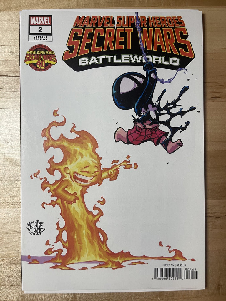 MARVEL SUPER HEROES SECRET WARS BATTLEFIELD 2 SKOTTIE YOUNG VARIANT 2023