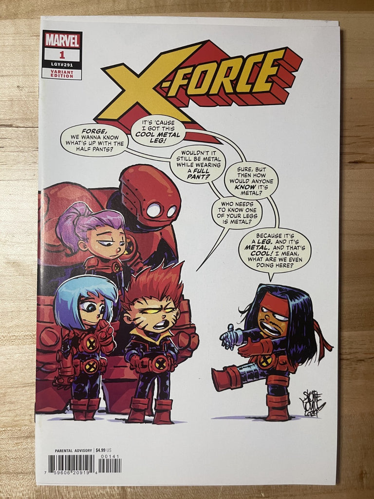 X-FORCE 1 SKOTTIE YOUNG VARIANT MARVEL COMICS 2024