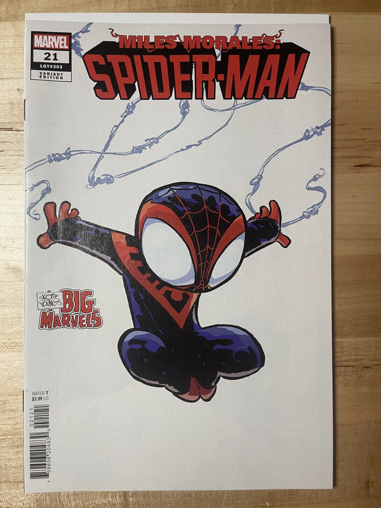 MILES MORALES SPIDER-MAN 21 SKOTTIE YOUNG VARIANT MARVEL COMICS 2024