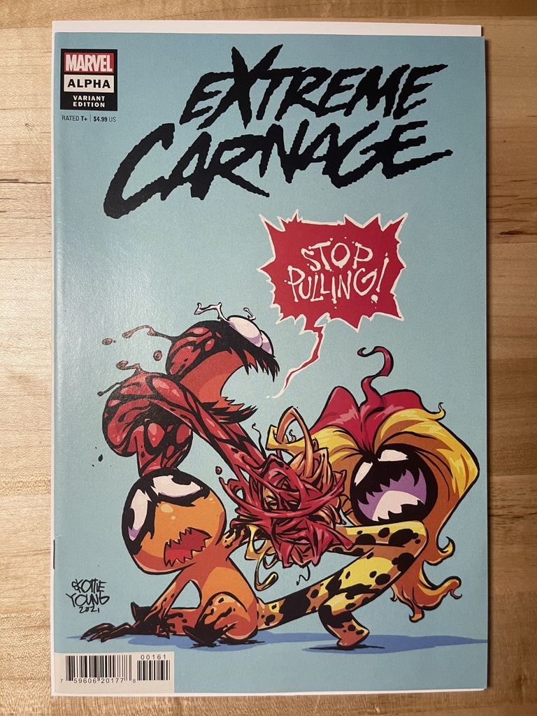 EXTREME CARNAGE ALPHA  1 SKOTTIE YOUNG VARIANT MARVEL COMICS 2021