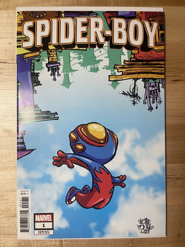 SPIDER-BOY 1 SKOTTIE YOUNG VARIANT MARVEL COMCIS 2023