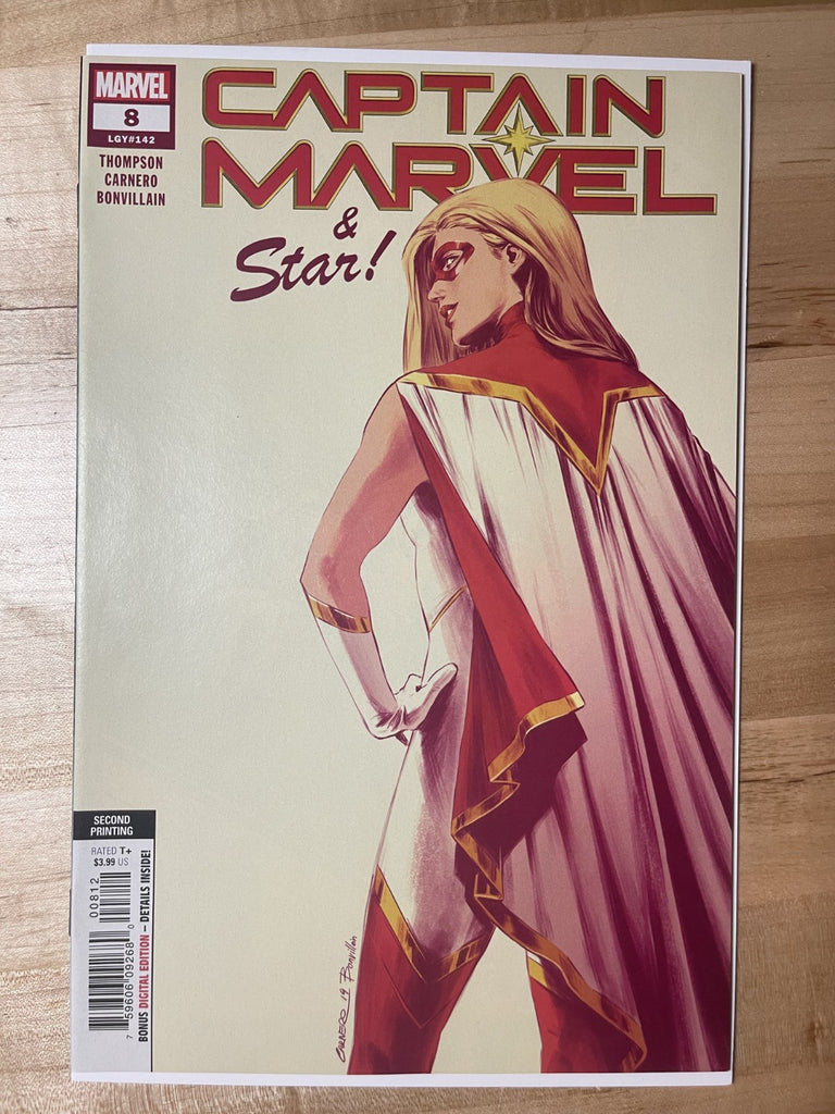 CAPTAIN MARVEL 8 SECOND PRINT VARIANT MARVEL COMICS 2019
