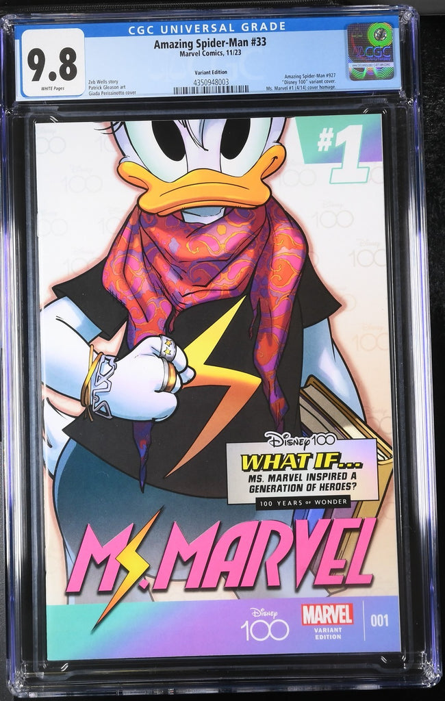 AMAZING SPIDER-MAN 33 PERISSINOTTO CGC 9.8 Marvel Comics 2023