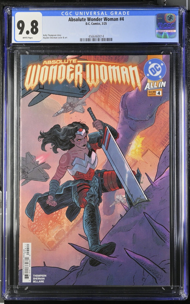 Absolute Wonder Woman 4 Cover A Sherman CGC 9.8 DC Comics 2025