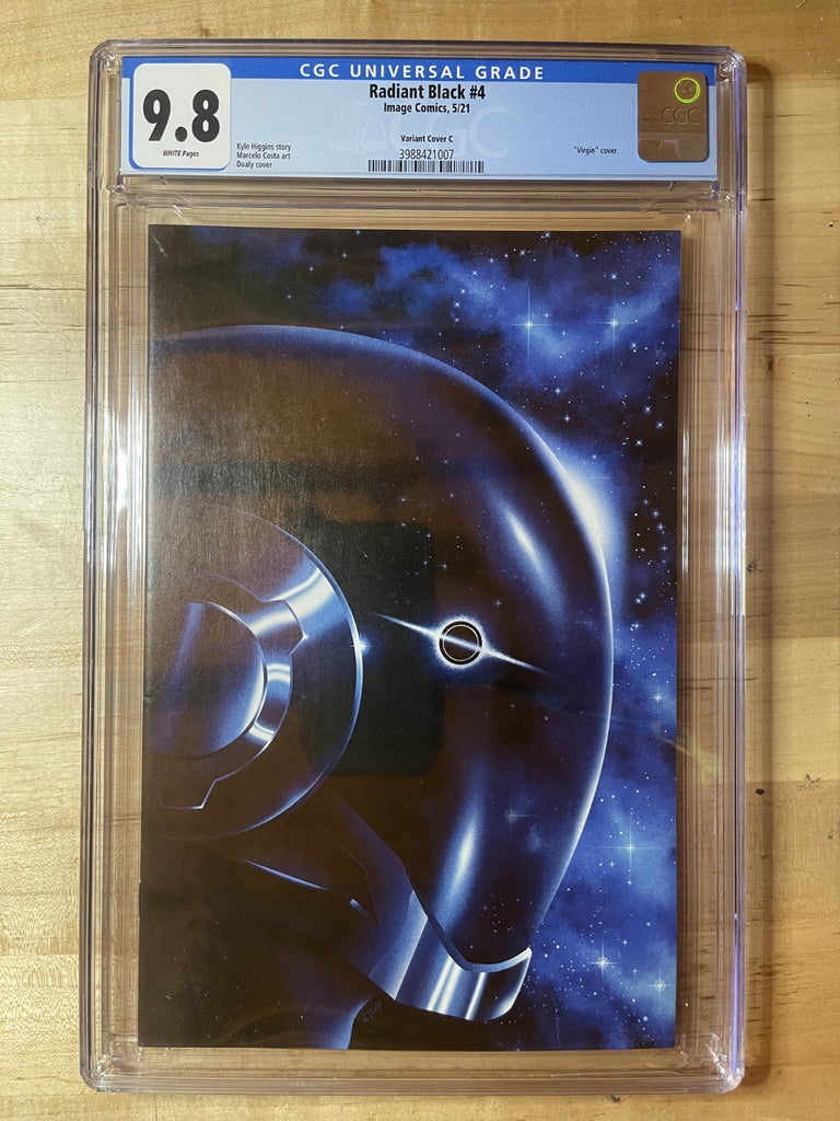 RADIANT BLACK 4 DOALY 1:25 VARIANT CGC 9.8 IMAGE COMICS 2021