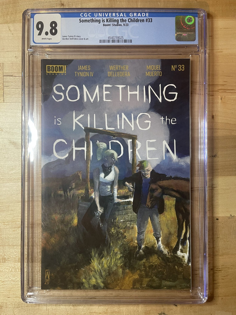 SOMETHING IS KILLING THE CHILDREN 33 COVER A DELLEDERA CGC 9.8 BOOM STUDIOS 2023