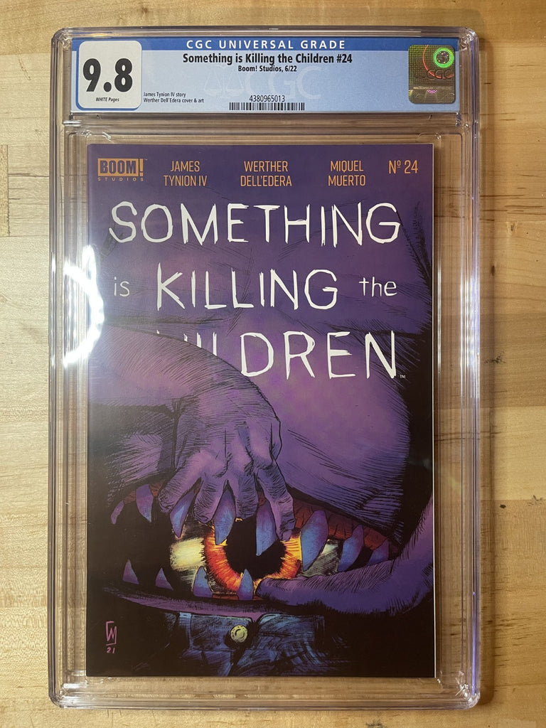 SOMETHING IS KILLING THE CHILDREN 24 CGC 9.8 BOOM! STUDIOS 2022
