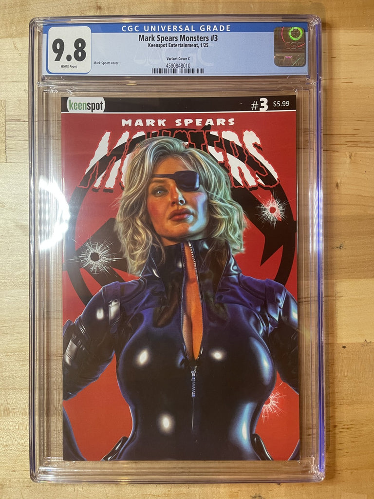 MARK SPEARS MONSTERS 3 COVER. C ILSA CGC 9.8 Marvel Comics 2025