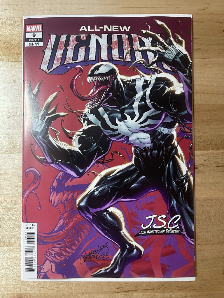 ALL-NEW VENOM 9  J SCOTT CAMPBELL JUST SPECTACULAR VARIANT MARVEL COMICS 2025